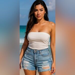 Peace, Love, Eco Shorts by Rewash